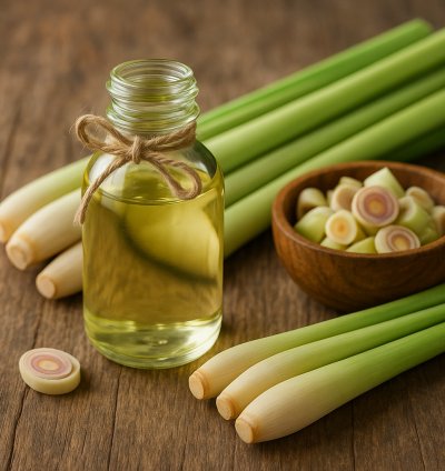 Tinh dầu Sả Chanh nguyên chất (Lemongrass Essential Oil) – Khử mùi, đuổi muỗi & thanh lọc không khí tự nhiên