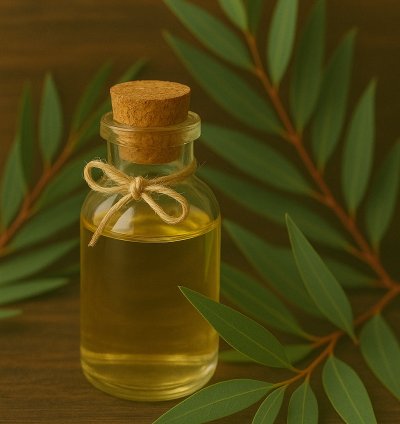Tinh dầu Tràm Gió nguyên chất (Cajeput Essential Oil) – Trị cảm, giảm ho & kháng khuẩn tự nhiên cho gia đình